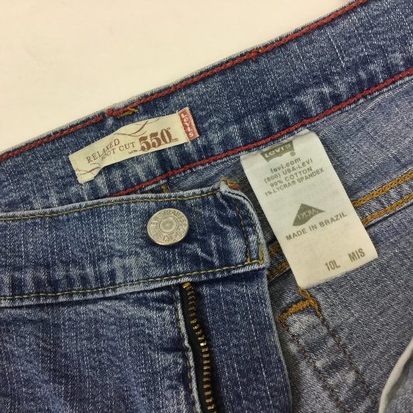 Levis 550 Relaxed Bootcut Jeans - Picture 2 of 10